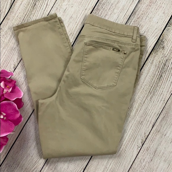 Chico's Pants - Chico's So Slimming Girlfriend Ankle Khaki Pants